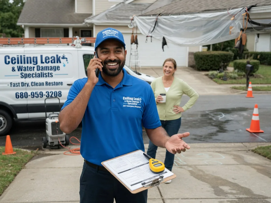 Ceiling Leak Cleanup La Place, IL FAQs