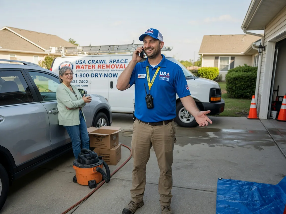 Crawl Space Water Removal La Place, IL FAQs